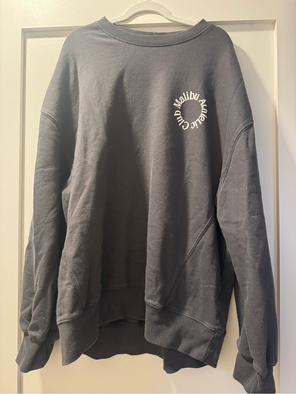 Garage Malibu Athletic Club Crewneck In Gray (Discontinued)
